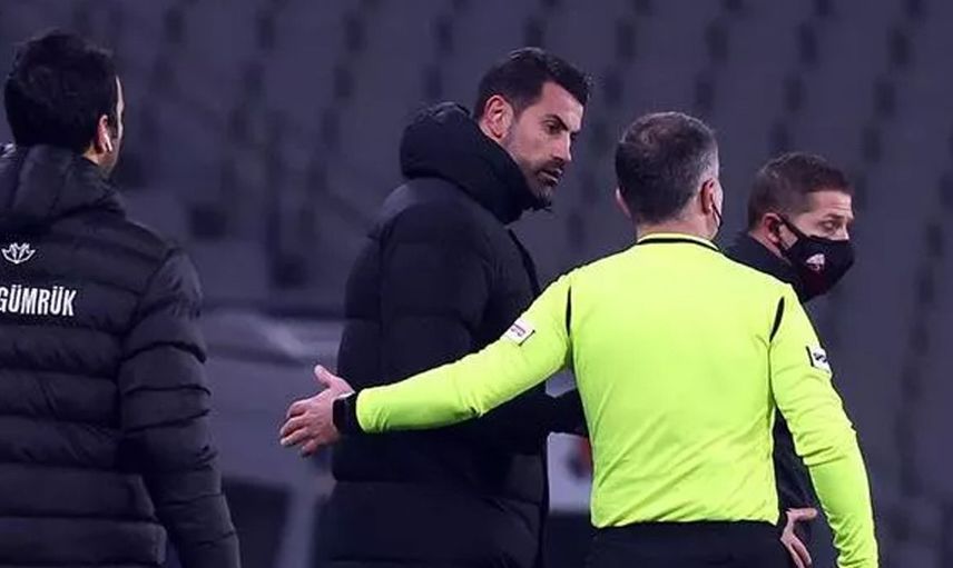 Fatih Karagümrük İle Beşiktaş Maçında  Volkan Demirel ile Caner Erkin Arasında Tartışma Yaşandı!