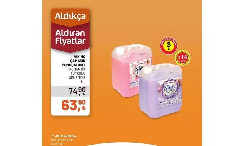 Tarım Kredi Kooperatif Marketleri’nden enflasyona karşı atak: Ocak ayında birçok ürüne indirim yapıldı