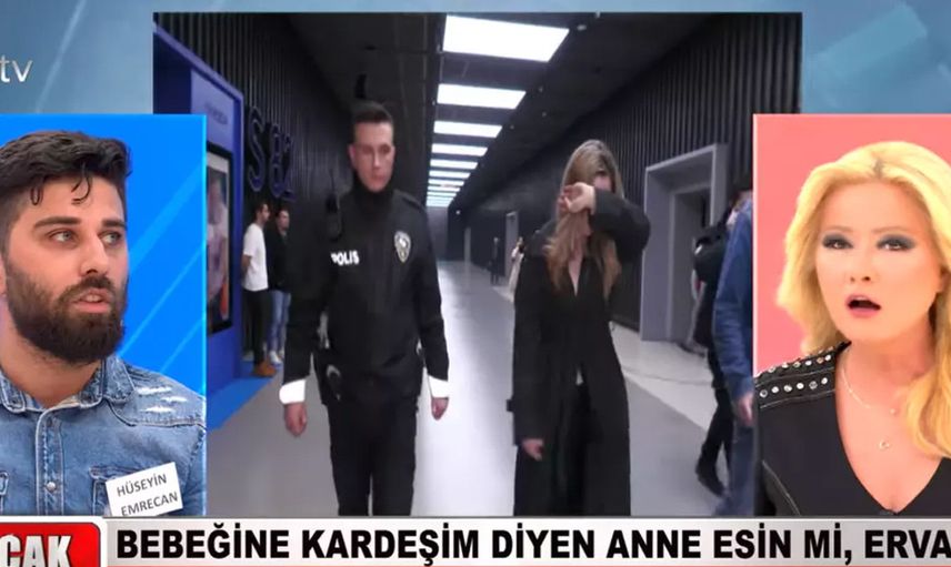 Müge Anlı tarihinde görülmemiş olay: Kocasına ''kuzenim'', doğurduğu bebeğine ''kardeşim'' diyor!