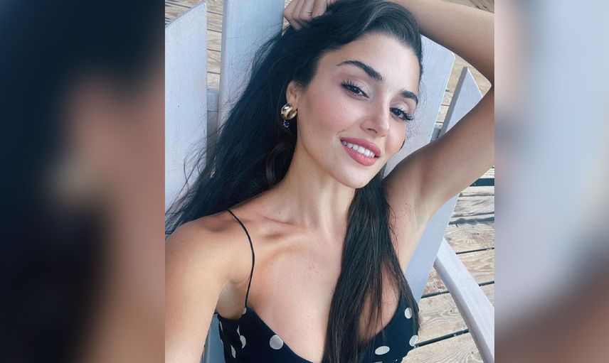 Hande Erçel kendisini ifşa etti! Yanlışlıkla paylaştığı fotoğrafta Erçel'in her yeri göründü 'Silmekte geç kaldın Hande gördük her yerini'