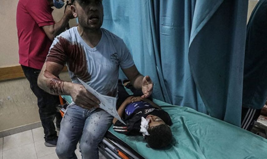 İşgalci İsrail Askerlerinin,Gazze'deki Alçakça Saldırıları Bitmiyor