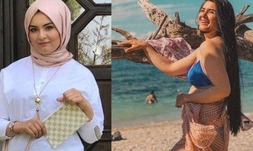 Fenomen gelin adayı Hanife Gürdal daracık taytıyla ortalığı kasıp kavurdu