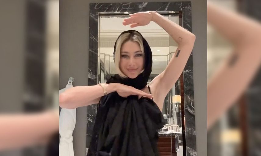 Şeyma Subaşı'dan tepki çeken paylaşım: Bahreyn'de veliaht prensin partisine katıldı, tuvalette başını örtüp dans etti!
