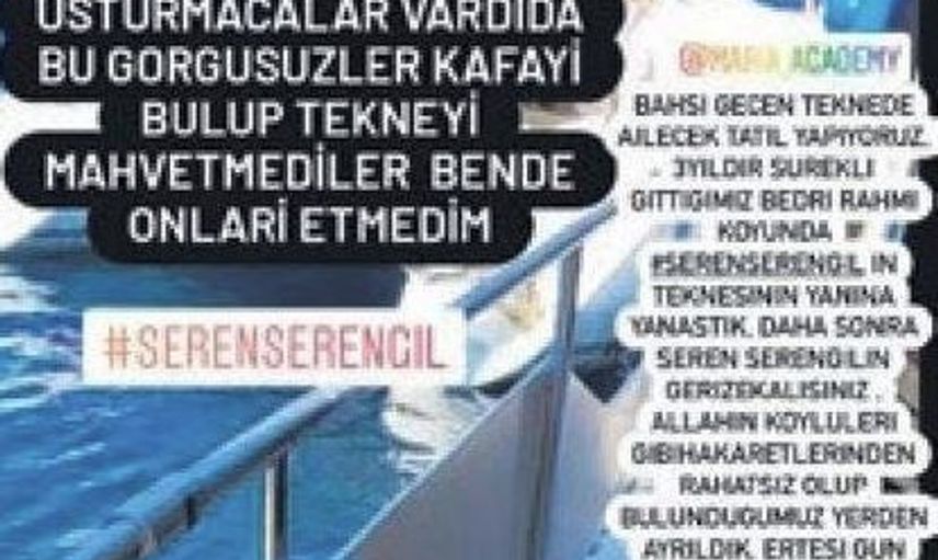 Seren Serengil İle Maria Maksymenko Denizin Ortasında Birbirine Girdi!