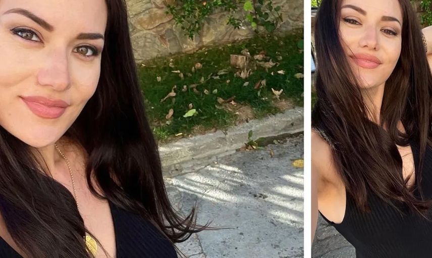Fahriye Evcen fotoğraf paylaştı sosyal medya yıkıldı