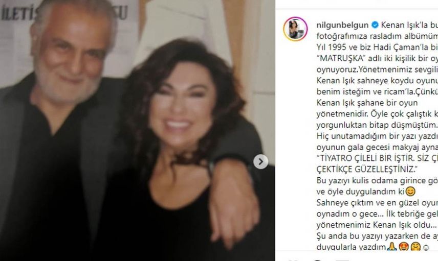 Nilgün Belgün'den duygulandıran Kenan Işık itirafı