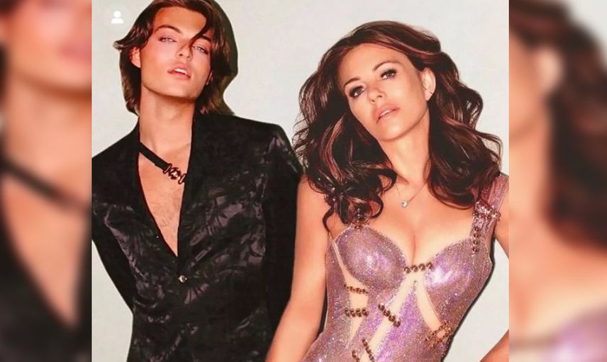 Oğlunun çektiği erotik filmde yer almıştı: Elizabeth Hurley o müstehcen sahnelerle gündeme geldi!