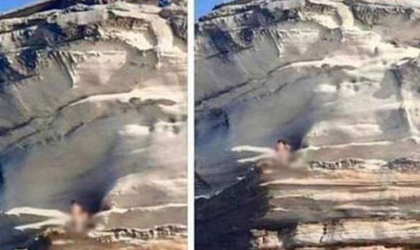 Avusturalya'da sahilde ilişkiye giren çift fotoğrafçıya yakalandı