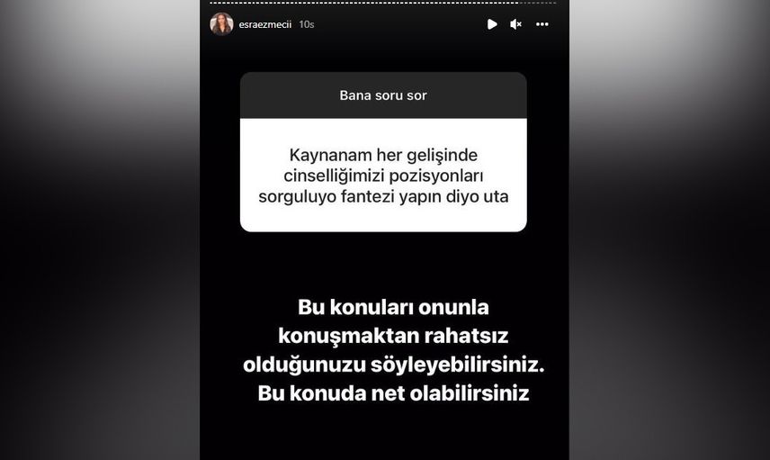 Psikolog Esra Ezmeci'ye gelen birbirinden ilginç sorular