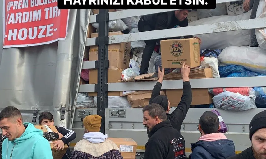 Reynmen, Elazığ İçin Yardım Topladı