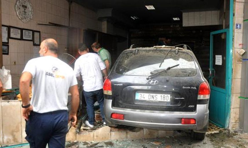 Rize'de Attığı Bir Adımla Kazadan Kurtuldu