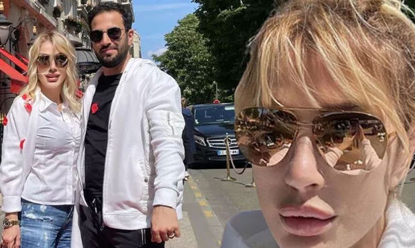 Seda Sayan aşka geldi genç kocasıyla dudak dudağa poz verdi!