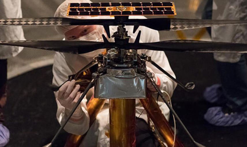 Ingenuity: NASA Mars'ta ilk Kez Helikopter Uçurdu