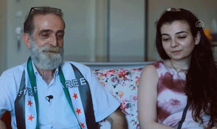Birbirlerini 12 yıldır göremeyen Suriyeli baba ve kızı İstanbul'da buluştu