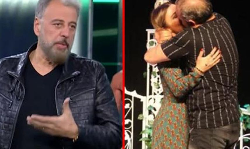 Sahnede Eşini Başka Adamla Öpüşürken İzleyen Hamdi Alkandan Açıklama