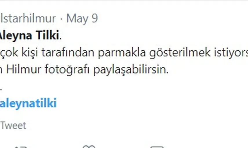 Acun Ilıcalı'ya Sevenlerinden Aleyna Tilki Tepkisi