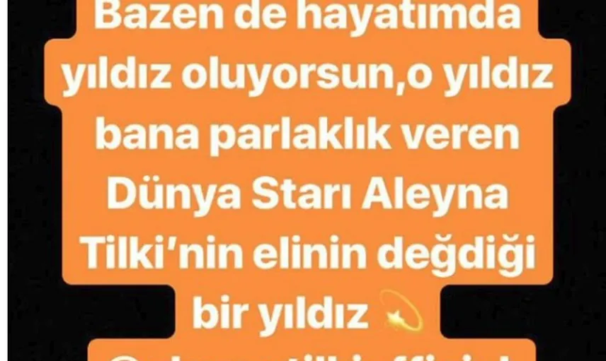 Acun Ilıcalı'ya Sevenlerinden Aleyna Tilki Tepkisi