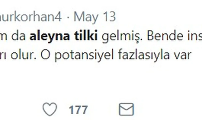 Acun Ilıcalı'ya Sevenlerinden Aleyna Tilki Tepkisi
