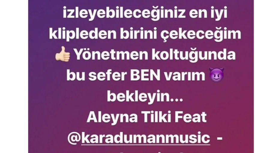 Acun Ilıcalı'ya Sevenlerinden Aleyna Tilki Tepkisi