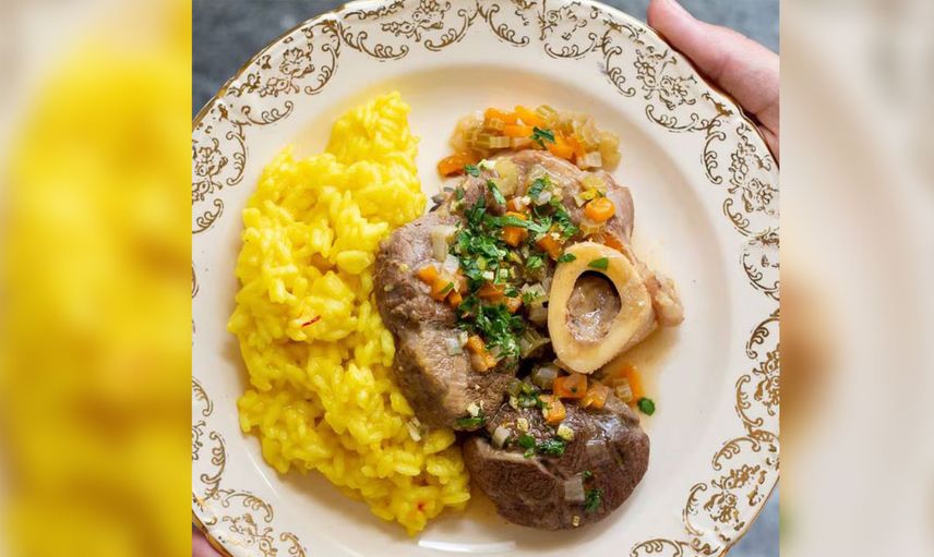 Ossobuco alla Milanese-İtalya