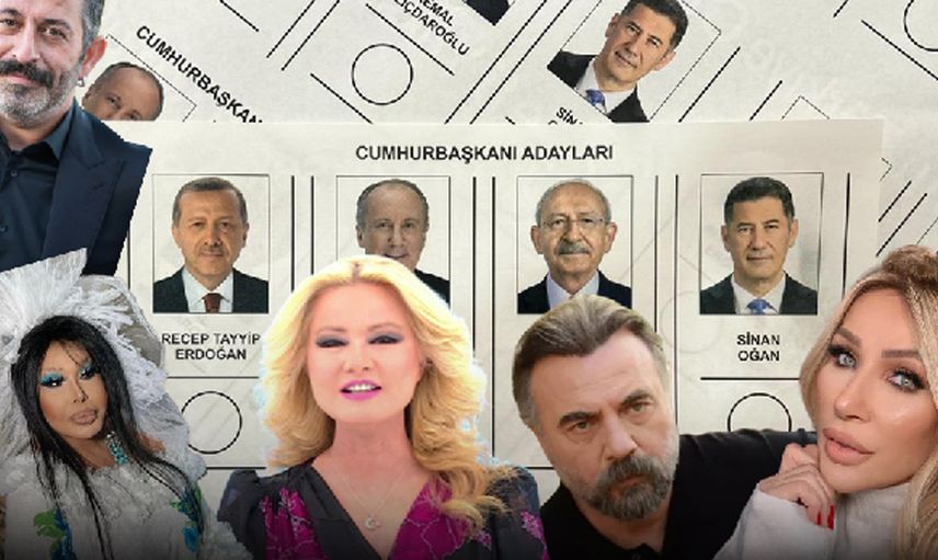 Seçim öncesi ünlülerden parti mesajları! Taraflarını açık açık belli ettiler