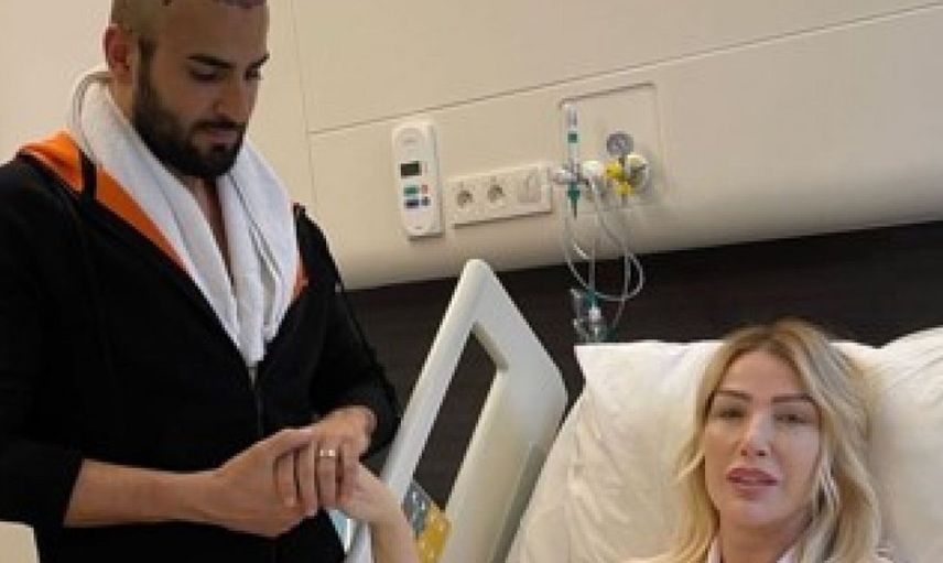 Seda Sayan hastaneden paylaşım yaptı! Genç sevgilisini elinden kaybetmemek için kendini rezil etti