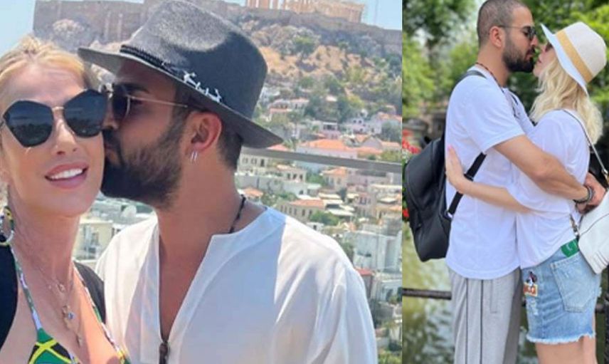 Seda Sayan ve Çağlar Ökten üstsüz poz verdi! Yeni evli çiftin fotoğrafındaki o detay herkesin kafasını karıştırdı