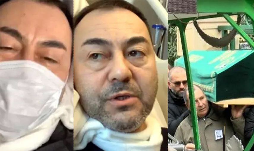 Serdar Ortaç'tan kötü haber! Cenazeye ünlüler akın etti