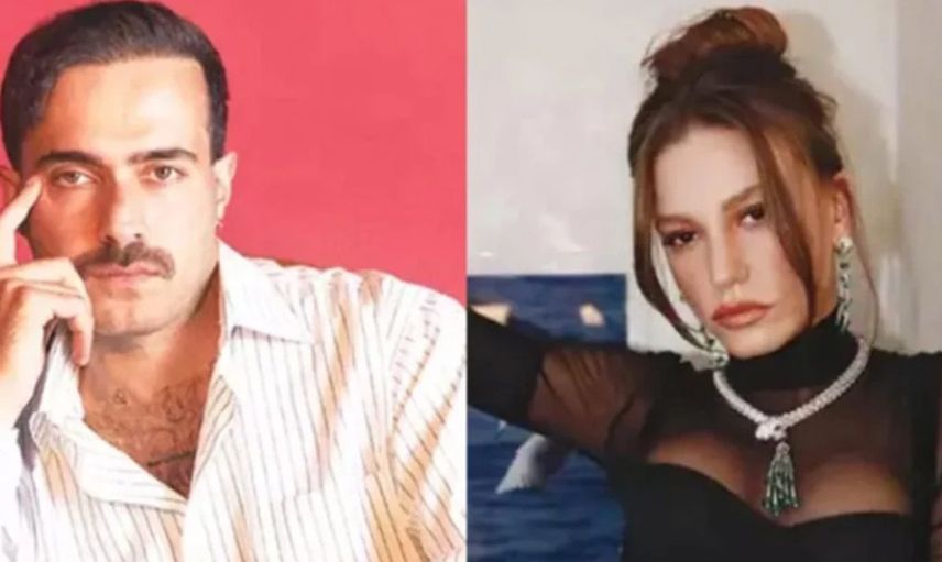 Serenay Sarıkaya ve Mert Demir'in gecesi olaylı bitti: Çiftten kare almak isteyen gazeteciye tekmeli saldırı!