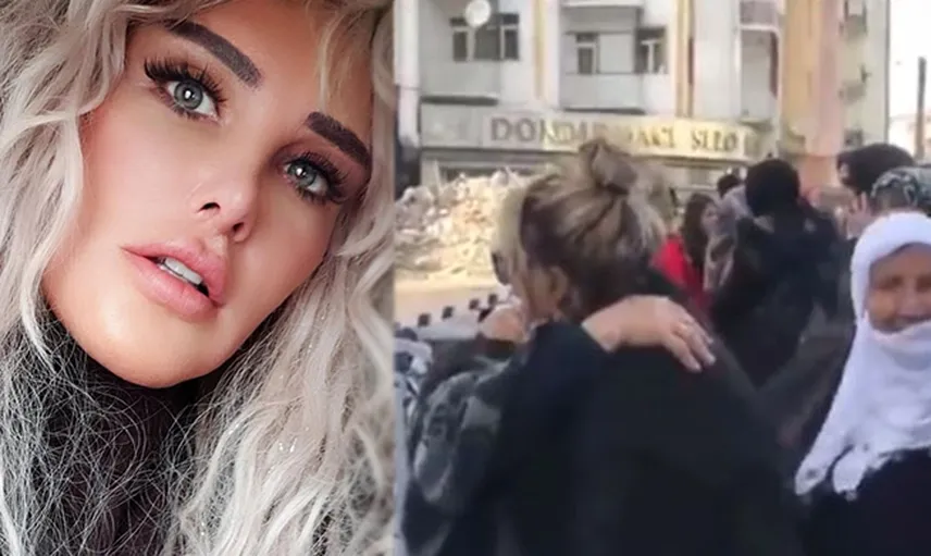 Seren Serengil Elazığ'da Depremzedeler İle Buluştu