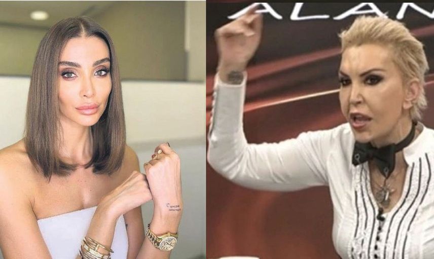Seyhan Soylu yine yaptı yapacağını! Özge Ulusoy'un göğüslerine Ahmet Çakar imzası attı görenler kahkahaya boğuldu