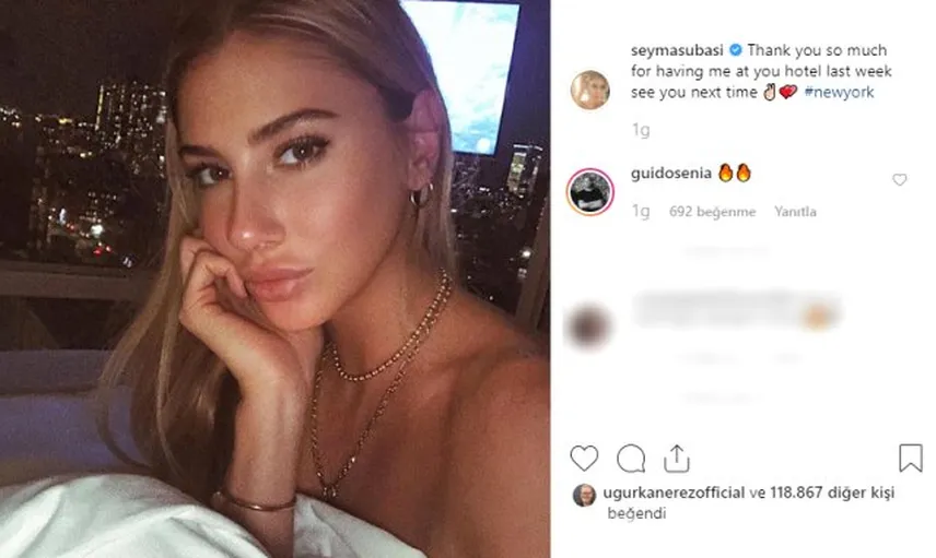 Şeyma Subaşı'nın Pozu Sevgilisi Guido'yu Aşka Getirdi