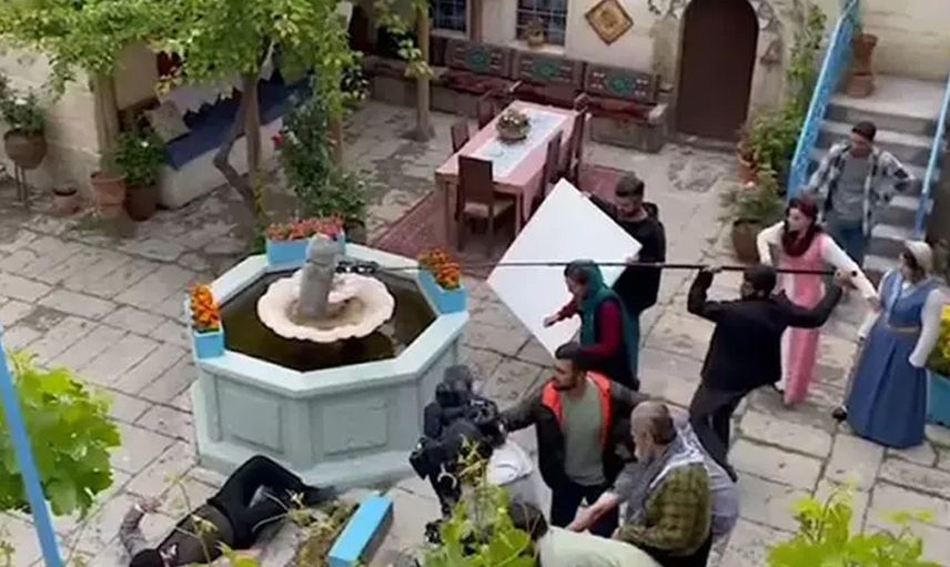 Sette korkutan kaza! Ünlü oyuncu Olgun Şimşek ucuz atlattı!