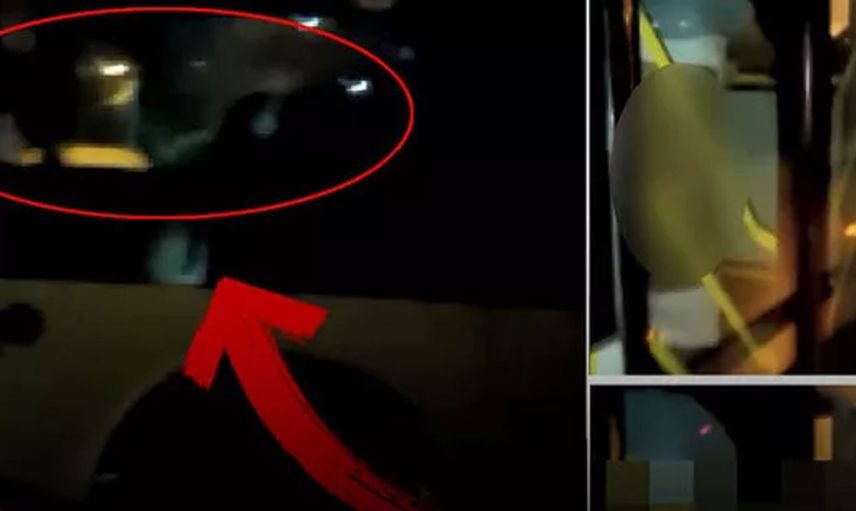 Şişli İETT otobüsünde rezillik! Şoför sevgilisiyle kimseye aldırmadan otobüsün içinde cinsel ilişkiye girdi