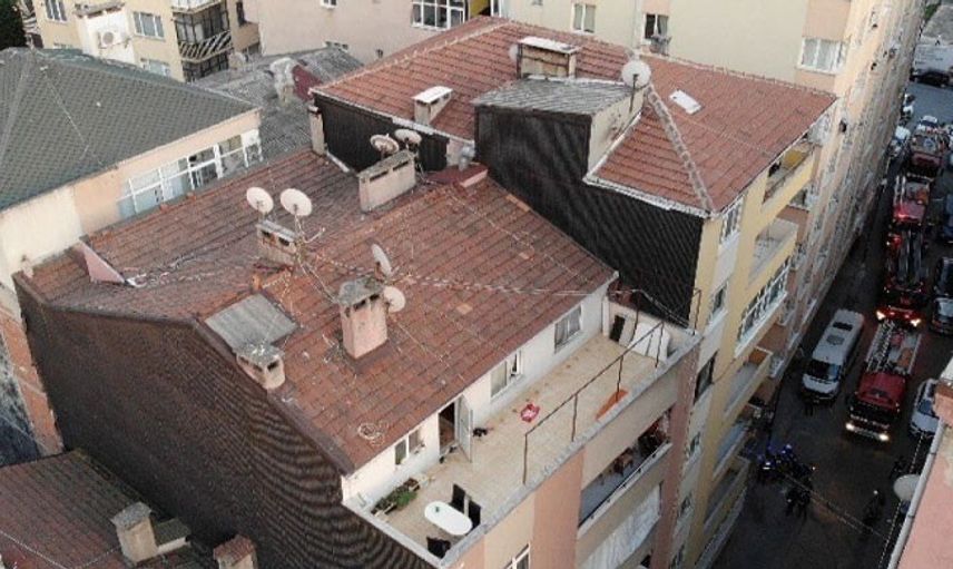 Şişli’de 6 Katlı Bina, Çökme Riski Sebebiyle Tahliye Edildi