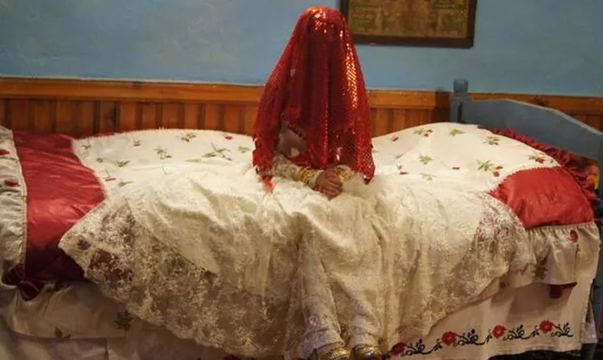 Skandal olay! Gelin 12 yaşında damat ise 70! Erkek kardeşinin düğünü olduğunu sanan kız kendisini nikah masasında buldu