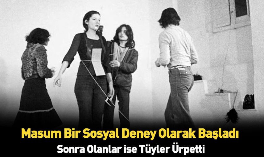Sosyal deney bir anda dehşet dolu saniyeler yaşattı