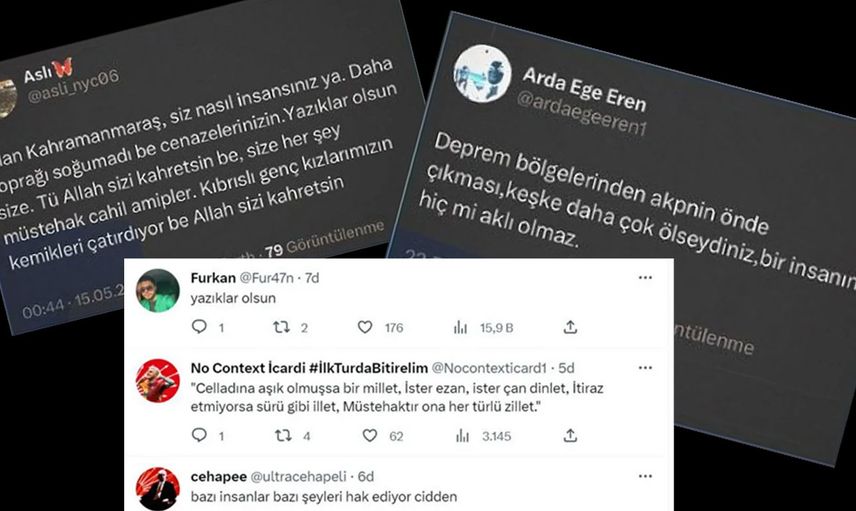 Sosyal medyada insanlık dramı: Seçimi kazanamayan CHP’liler depremzedeleri hedef aldı