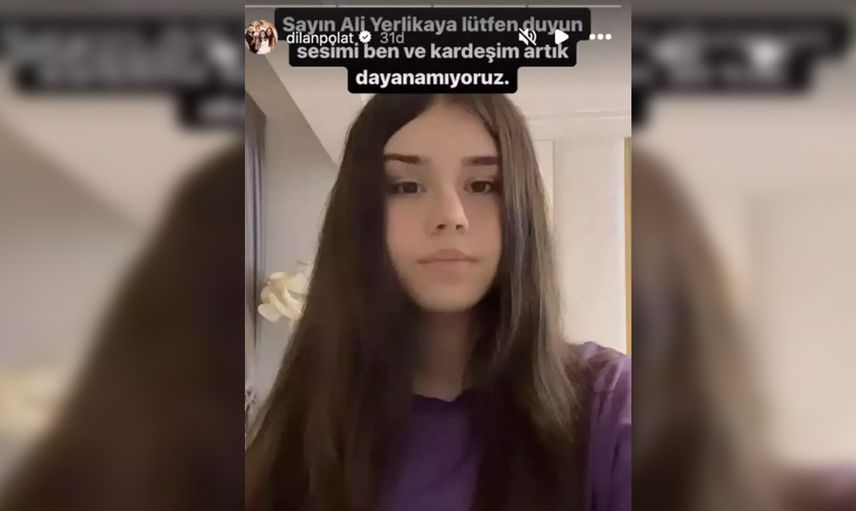 Dilan Polat'ın kızı Nilda Ali Yerlikaya'ya seslendi! ''Artık psikolojim bozuldu kardeşim sürekli ağlıyor!''