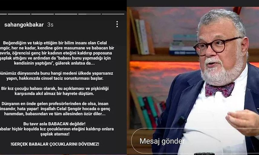 Celal Şengör'den "Eteğini Kaldırıp Tokat Attım" Söyleminde Büyük Gelişme!