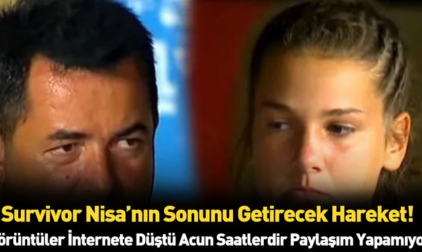 Survivor Nisa'nın görüntüsüyle çalkalanıyor kaybettiğini anlayınca parkura kafa attı sonra da acıdı deyip ağladı