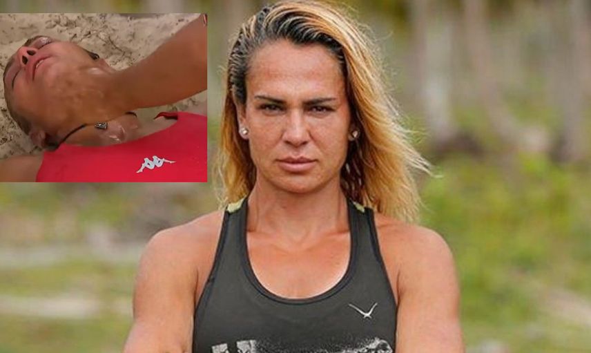 Survivor'da korkutan dakikalar: Sercan-Mustafa Kemal kavgasının arasında kalan Nagihan fenalaştı!