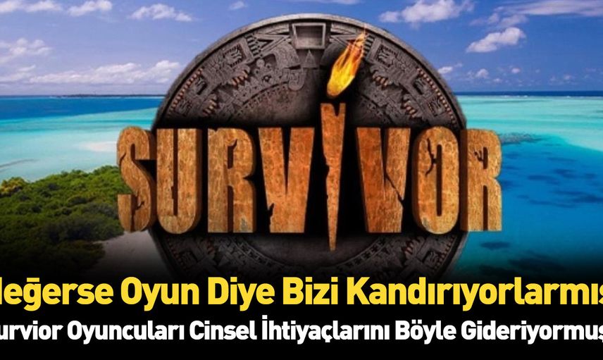 Survivor'da meğer neler oluyormuş neler! Survivor'un eski yarışmacısı Aleyna Kalaycıoğlu Survivor'da mastürbasyon ve cinsel ilişki hakkında açıklama yaptı