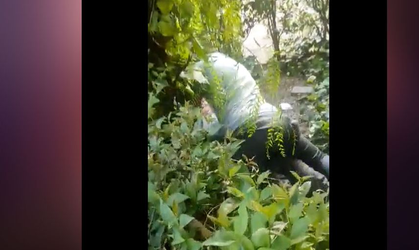 Parkta öpüşen iki erkek videosu sosyal medyayı salladı! Daha neler göreceğiz dedikçe iğrençleşiyor...