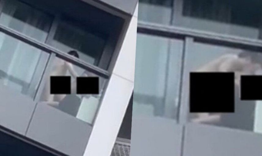 Rezilliklerin ardı arkası kesilmiyor! Balkonda cinsel ilişki yaşadılar hayatları altüst oldu