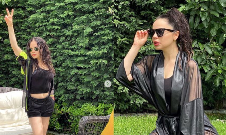 Aşk-ı Memnu'nun "Salak mısın Cemile'si" Pelin Ermiş öyle pozlar verdi ki görenlerin yüreği hopladı