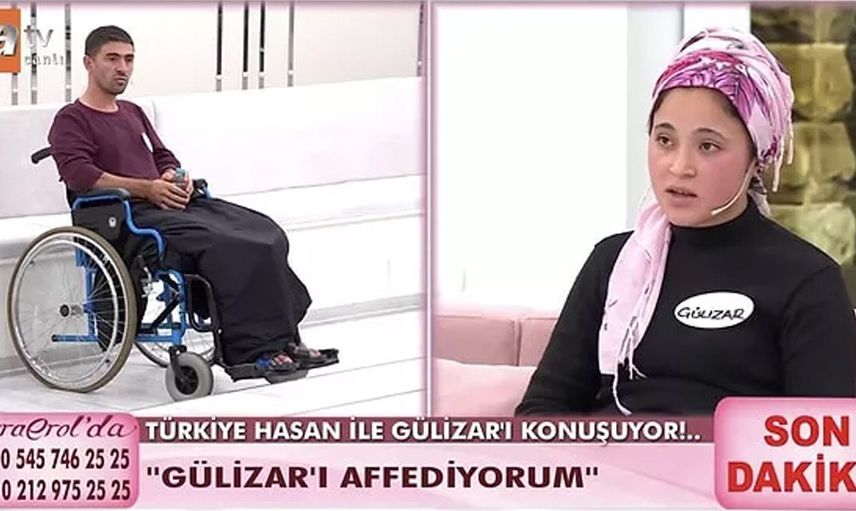 Kocasını bırakıp 15 yaşındaki çocuğa kaçan Gülizar'ın Esra Erol'daki kararı stüdyoyu şoke etti