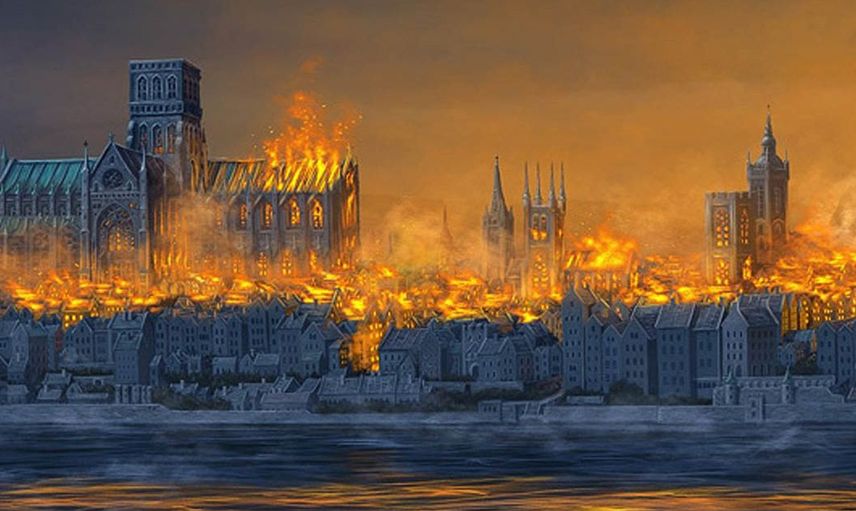 1666 BÜYÜK LONDRA YANGINI