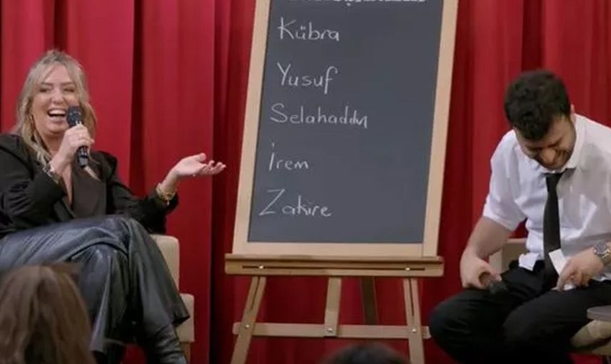 Konuşanlar'a katılan Saba Tümer, herkesin içinde rezil oldu! Hasan Can Kaya şakanın dozunu kaçırdı