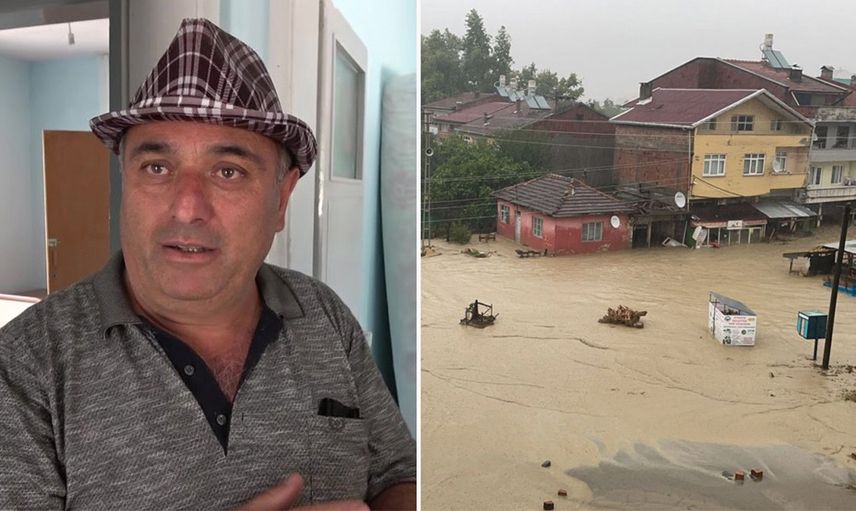 Talihsiz Adam 3 Yıl Daha Sinop'ta Selde Yıkılan Evinin Kredisini Ödeyecek